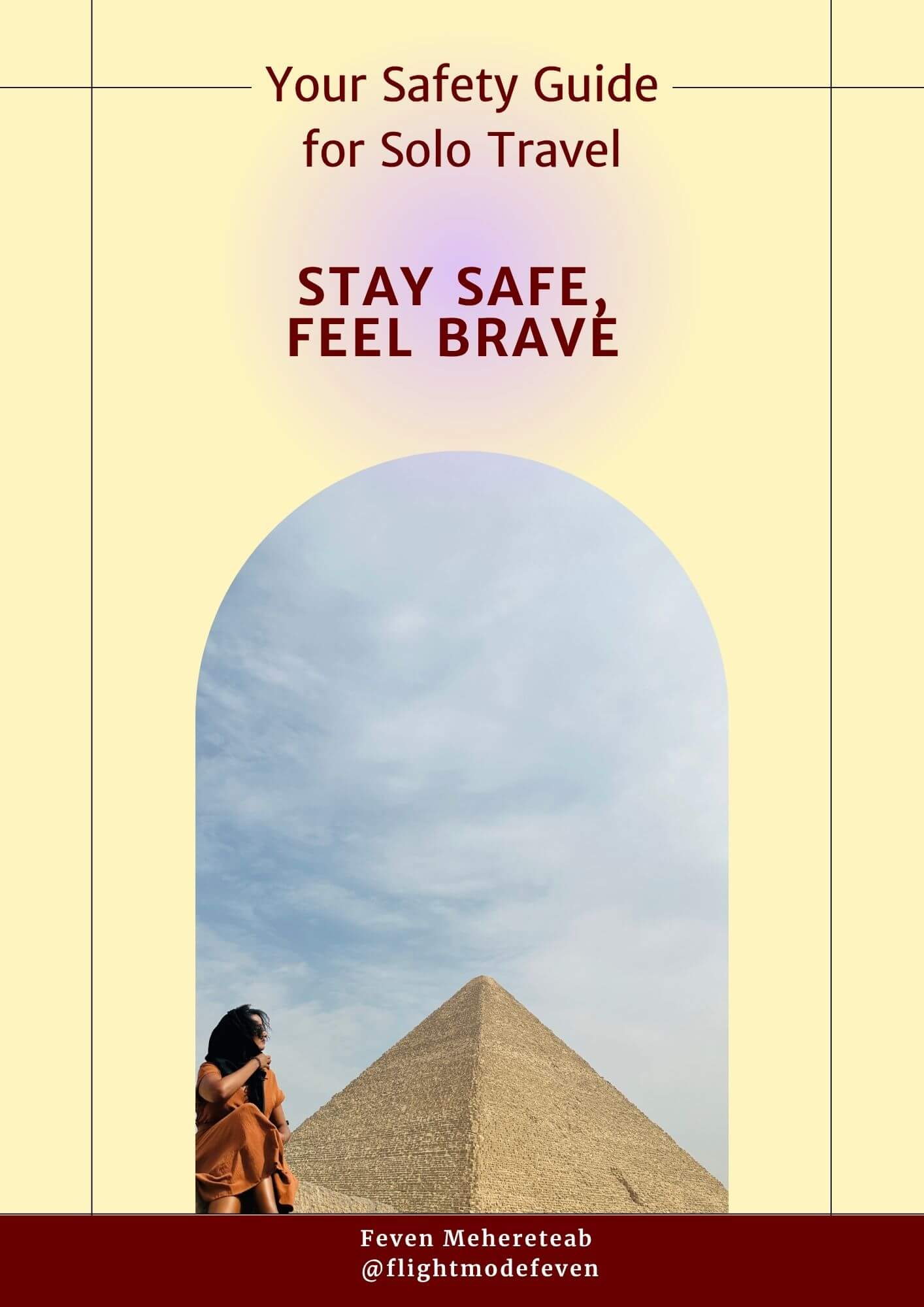 Free checklist with security tips for solo female travelers
