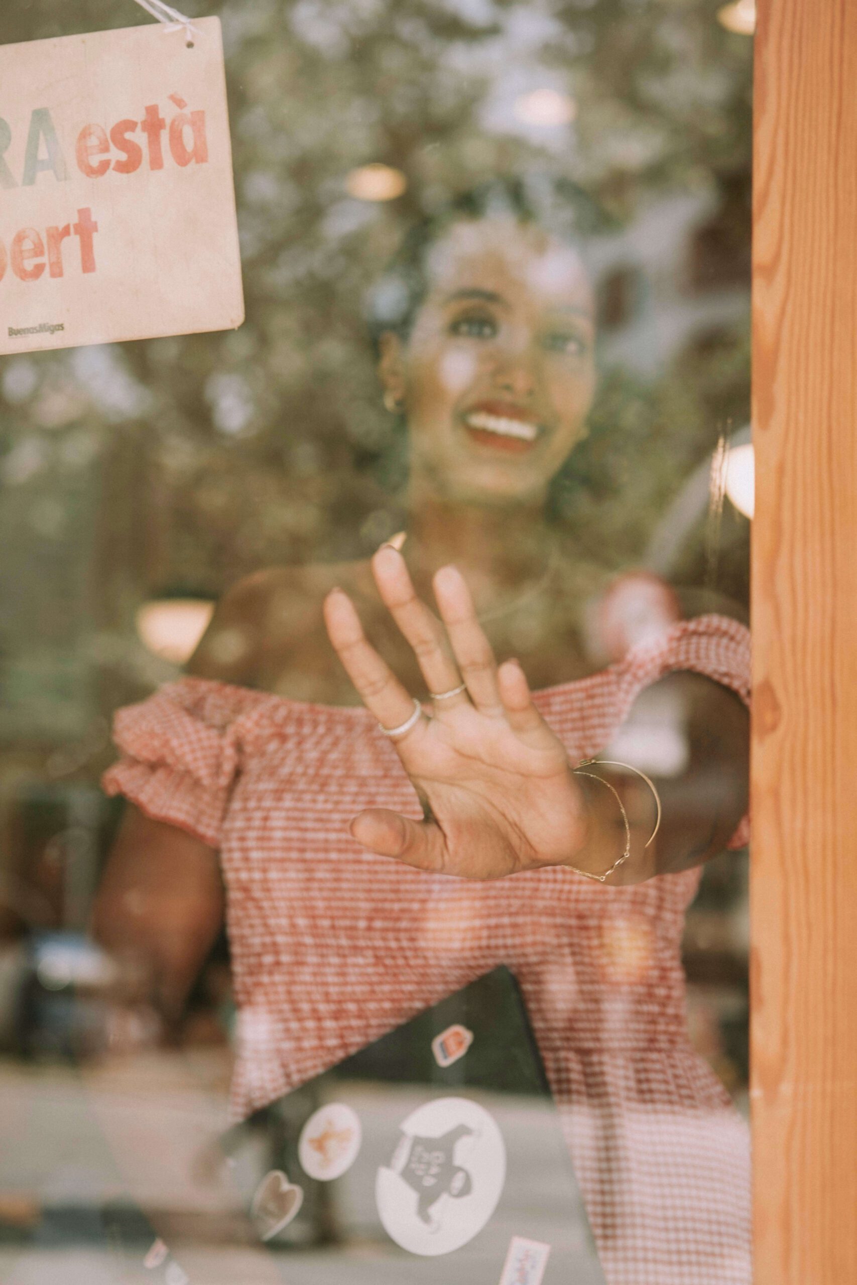 Female digital nomad balancing work and travel lifestyle
