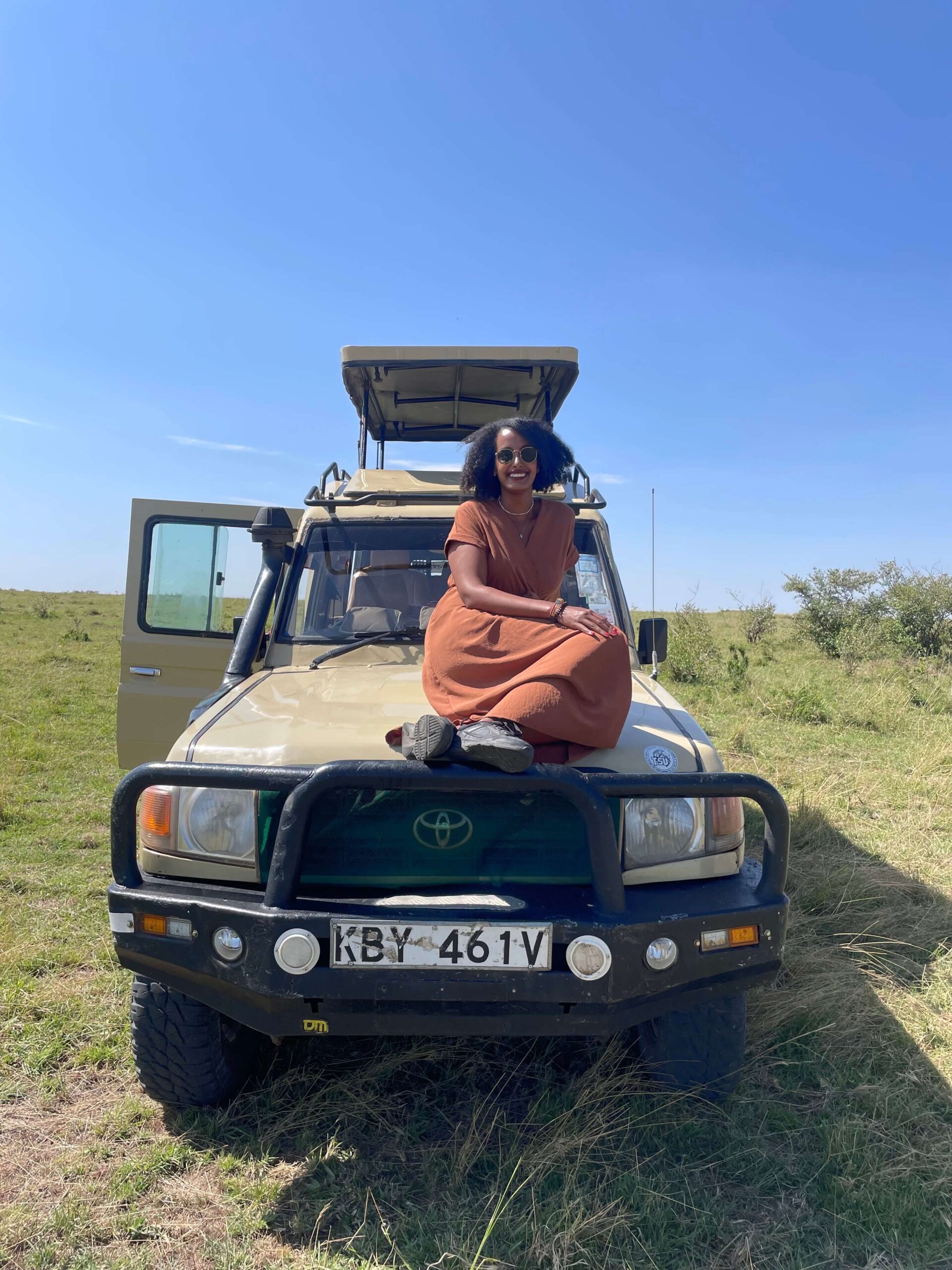 safari adventure in Kenya with elephants, lions, and vibrant wildlife in natural savannah landscapes