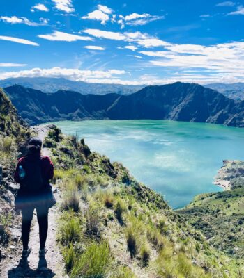 Solo female traveler exploring Ecuador and the Galapagos Islands